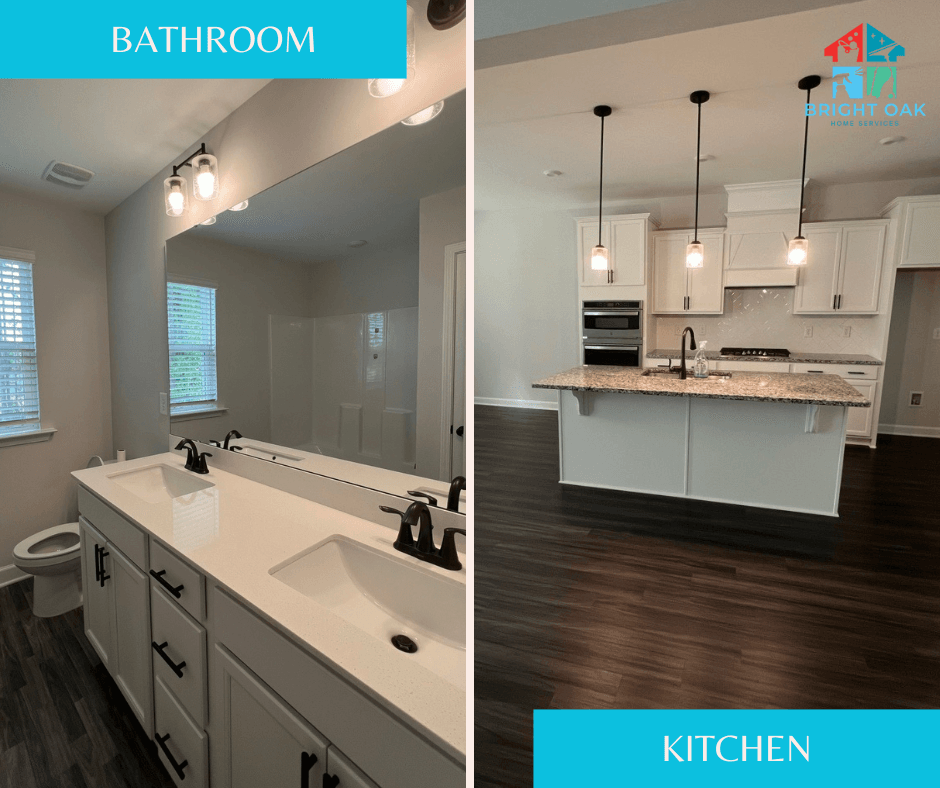 Recurring cleaning in Wendell NC maintaining kitchen and bathroom weekly